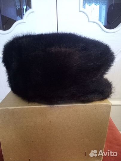 Кепи-фуражка (унисекс) меховая из норки