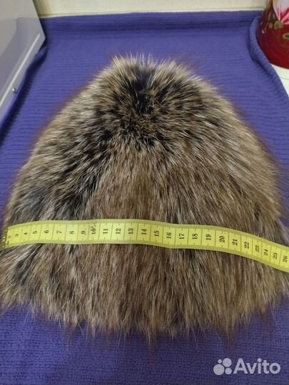 Шапка зимняя меховая женская и воротник