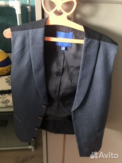 Пиджак Жакет рубашка белая брюки школьные