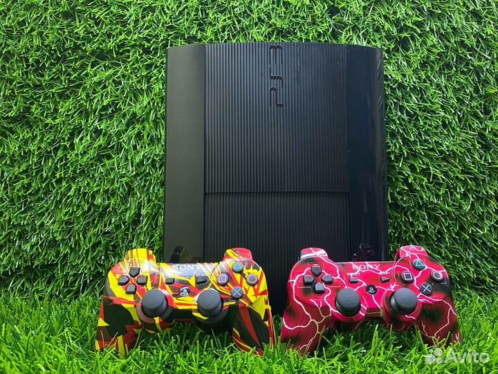 Sony Playstation 3 Super Slim 250gb (С Играми)