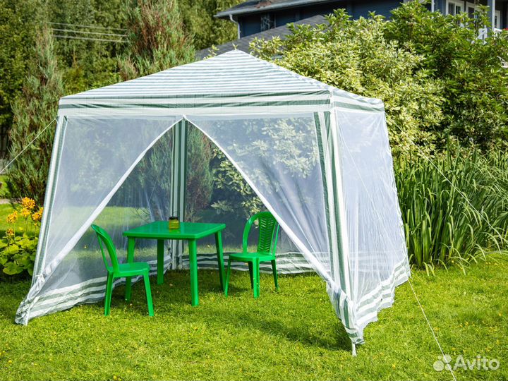 Тент шатер для дачи новые