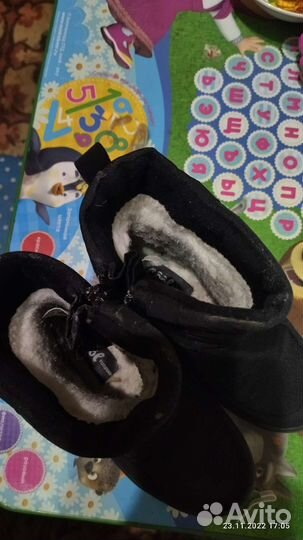 Сапоги зимние дутики