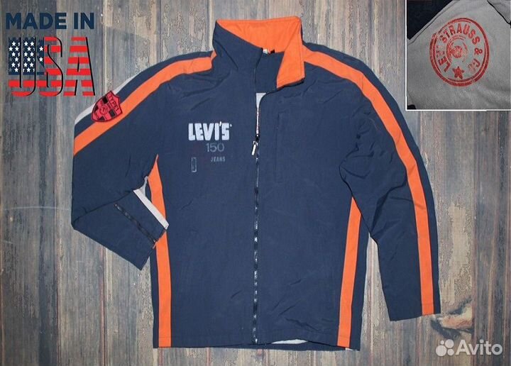 Levi's USA 90's type1 fleese jacket L