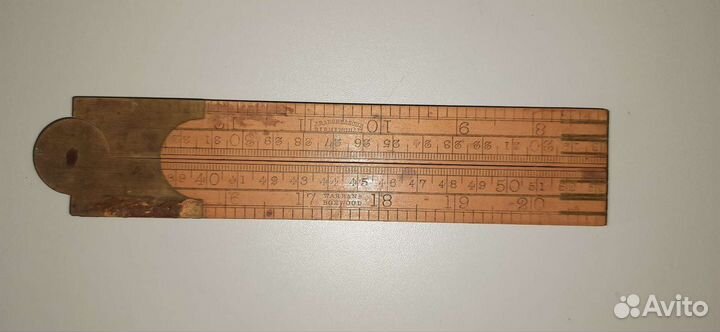 Линейка складная, Лондон, 19 век