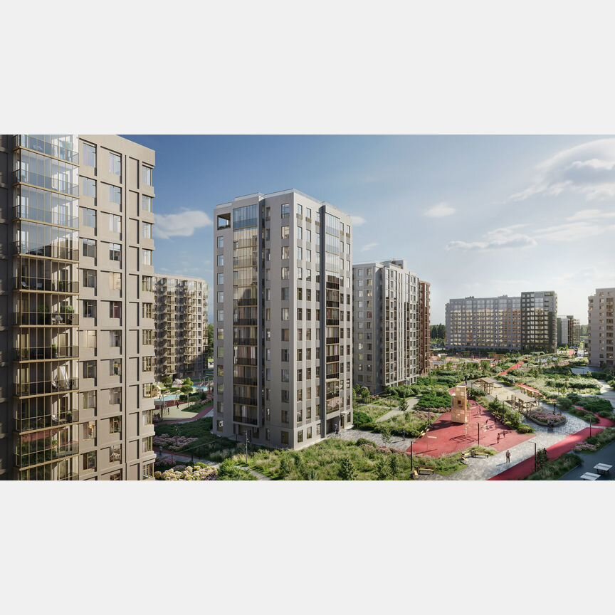 1-к. квартира, 35,3 м², 2/12 эт.
