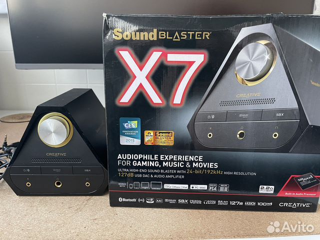 Внешняя звуковая карта Creative Sound Blaster X7