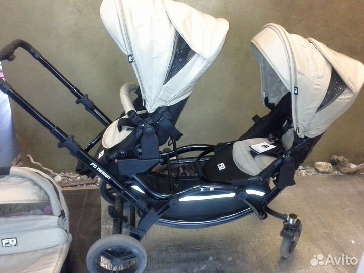 Коляска для двойни FD-Design Zoom 2 в 1