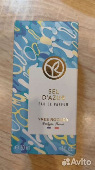 Новая парфюмерная вода Sel d'Azur, 30мл, Ив Роше