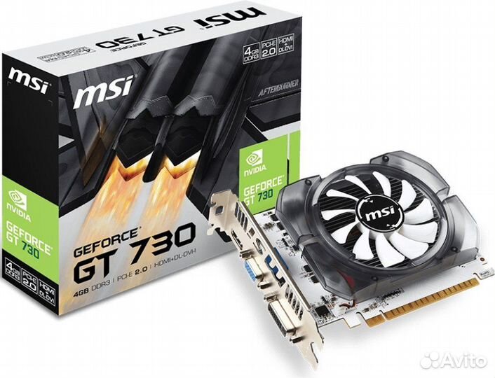 NVidia GeForce GT730 MSI 4Gb (N730-4GD3V2)