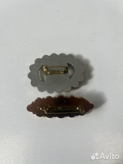 Винтажная брошь СССР
