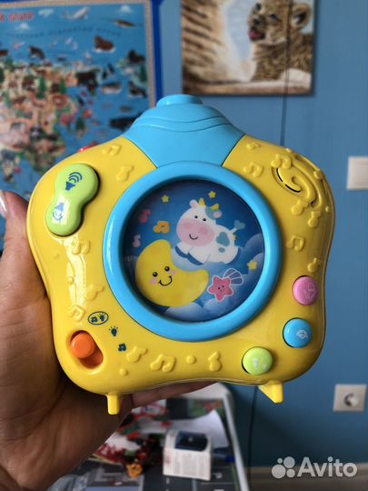 Ночник- проектор для малышей с музыкой