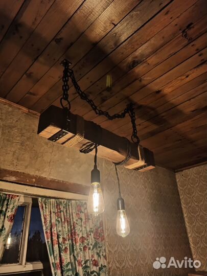 Люстры в стиле лофт