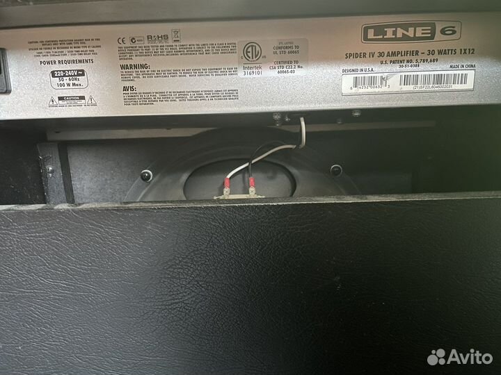 Комбоусилитель кобик line 6 iv 30