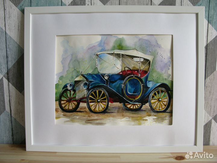 Картина акварель - 