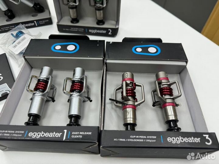 Контактные педали CrankBrothers Eggbeater 1 + шипы