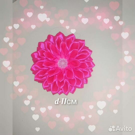 Цветок на ободок,повязку,шапку