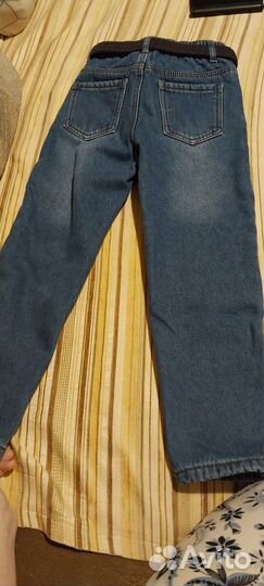 Джинсы детские утепленные futurino 122