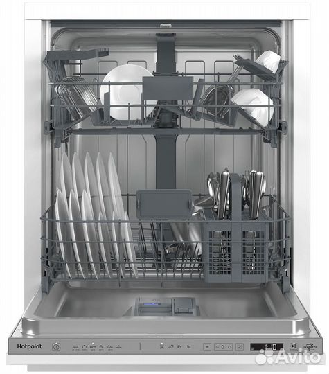 Встраиваемая посудомоечная машина hotpoint hi 4d66 dw