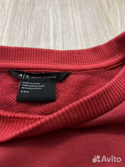 Armani exchange свитшот