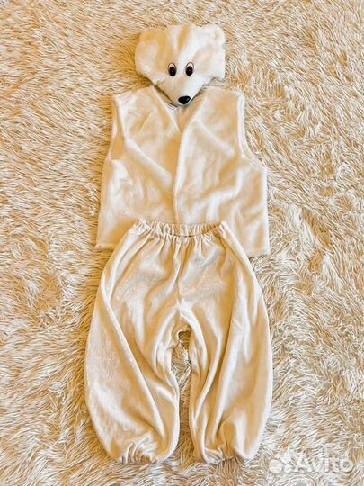 Новогодий костюм на мальчика 5-6 лет Мишка