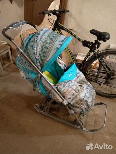 Продам санки-коляску