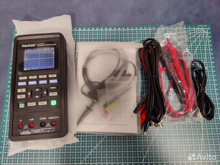 Осциллограф генератор мультиметр Hantek 2D72