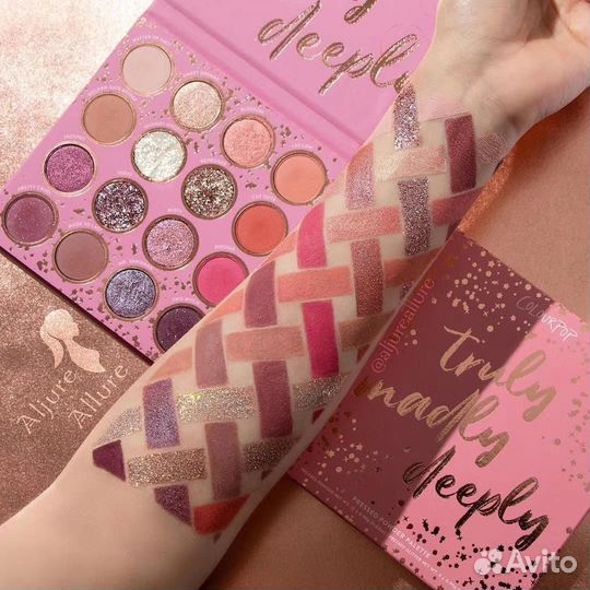 Палитра теней Colourpop