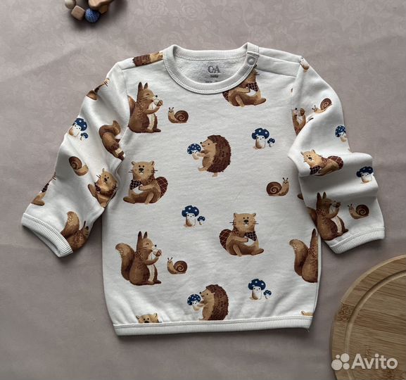 Свитшот детский новый 86 c&a