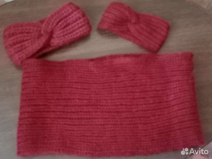 Шапки, чалмы, снуты, шарфы, варежки