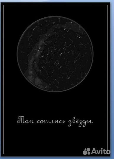 Карта звездного неба