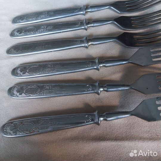 Вилка хозяйственная нержавейка СССР