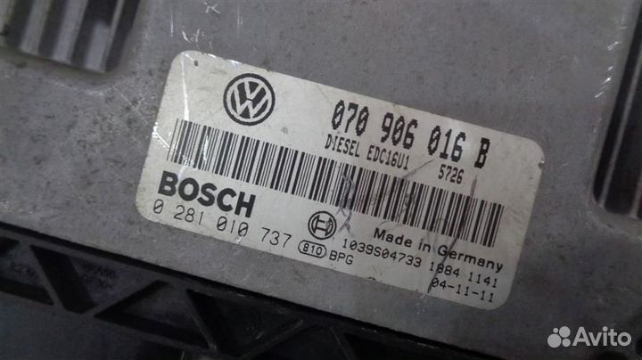 Блок управления двигателем Volkswagen Touareg
