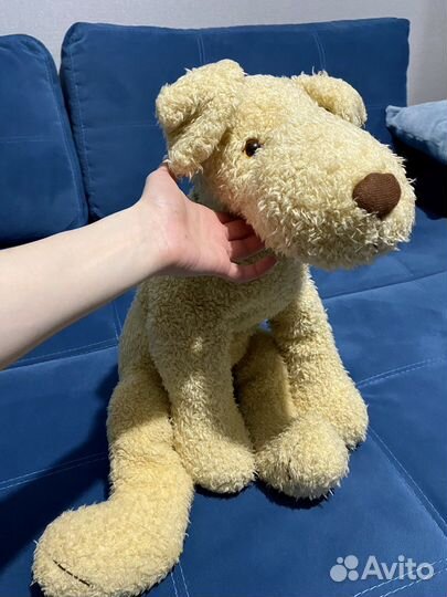 Пес собака игрушка с антистресс лапами