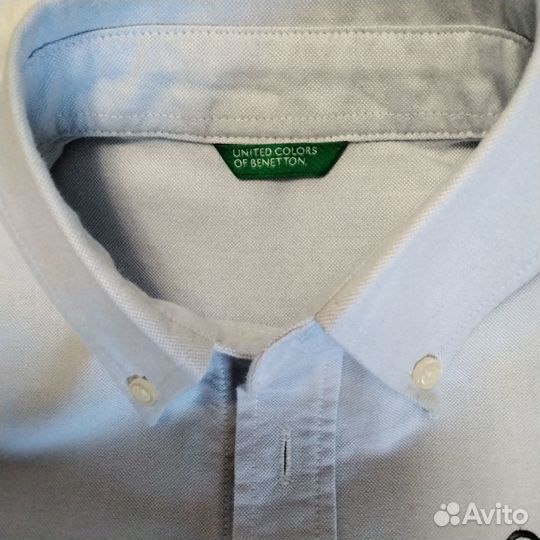 Рубашка benetton оригинал на мальчика 2-3 года