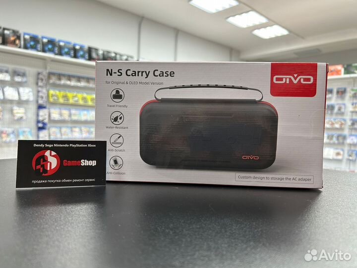 Чехол защитный carry case switch/switch oled iv-sw