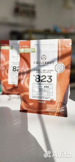 Молочный шоколад Каллебаут (Callebaut)