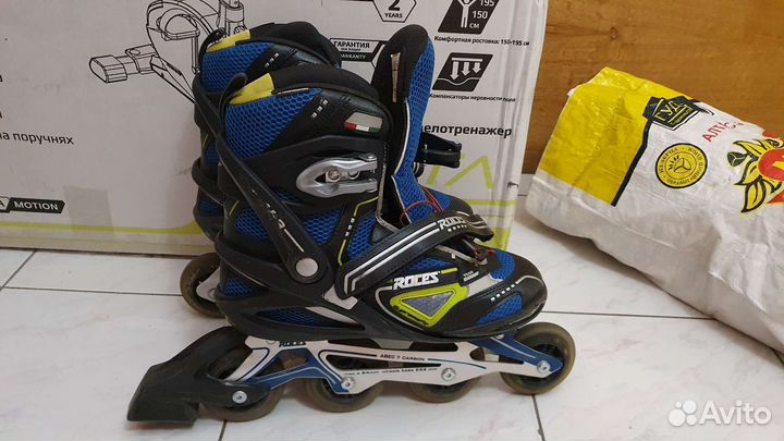 Хоккейные роликовые коньки