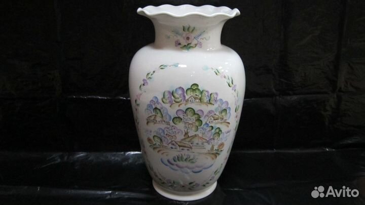 Авторская Фаянсовая Ваза 