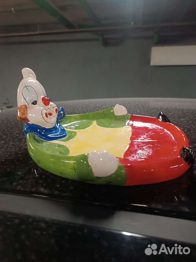 Блюдо для фруктов керамика 