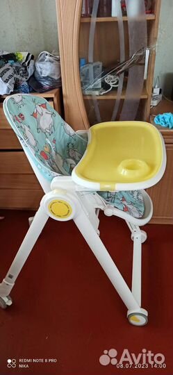 Стульчик для кормления happy baby