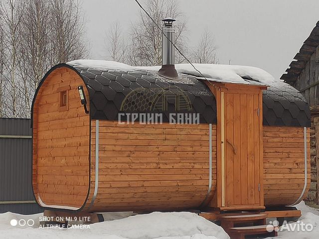 Баня бочка под ключ цена в Московской области