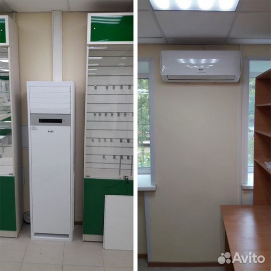 Кондиционеры с установкой