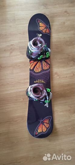 Сноуборд 140 см Black Fire, Lady special