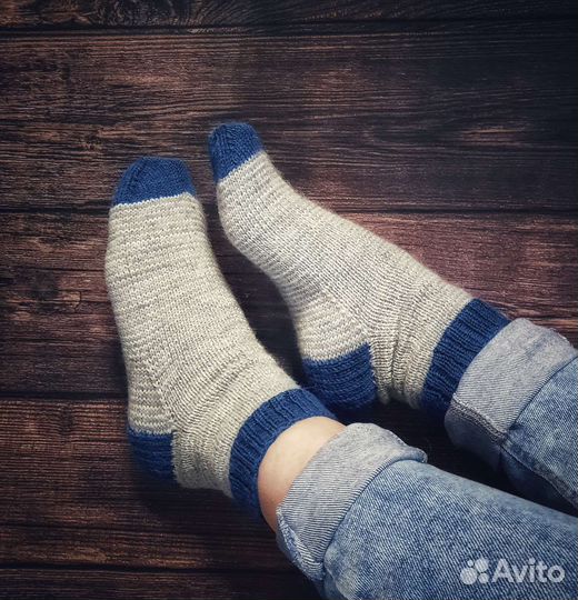 Носки вязаные.Размер 37-38