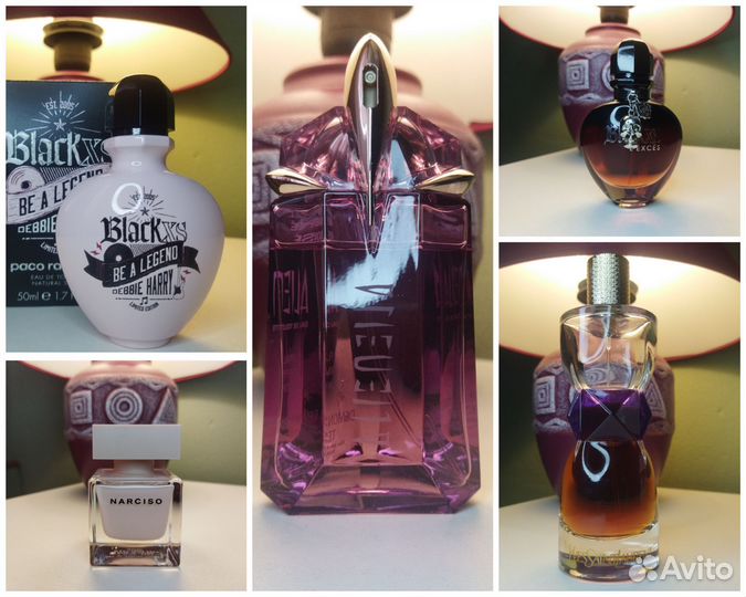 Avon Paco Rabanne YSL Mugler NR