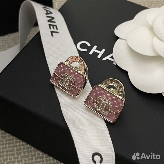 Серьги Chanel