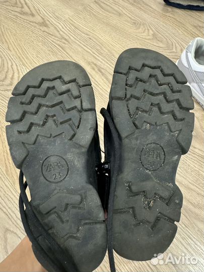 Ботинки zara для мальчика (подойдут и девочке)