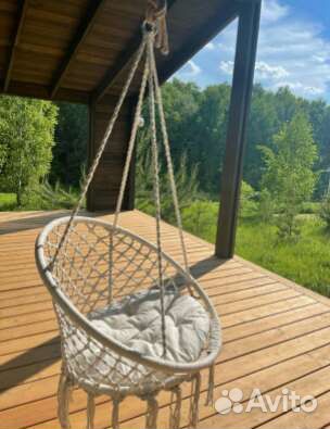 Качели подвесные кокон гнездо кресло