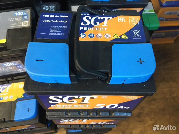 Аккумулятор для Сузуки Форд SGT 50 Ач низкий