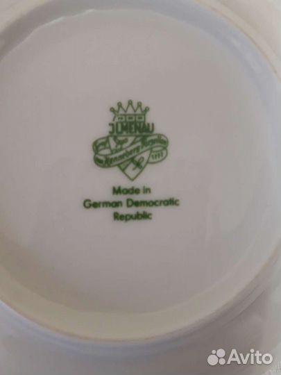 Сервиз Ильменау ilmenau костяной фарфор гдр